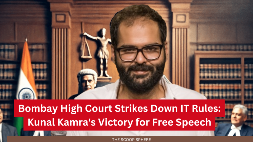  Stand-up comedian Kunal Kamra hailed the Bombay High Court's decision striking down the government's proposed Fact Check Unit (FCU), calling it a win for free speech. The court ruled that the amendments to the IT Act violated Articles 14 and 19 of the Constitution, reinforcing the right to free expression in India.